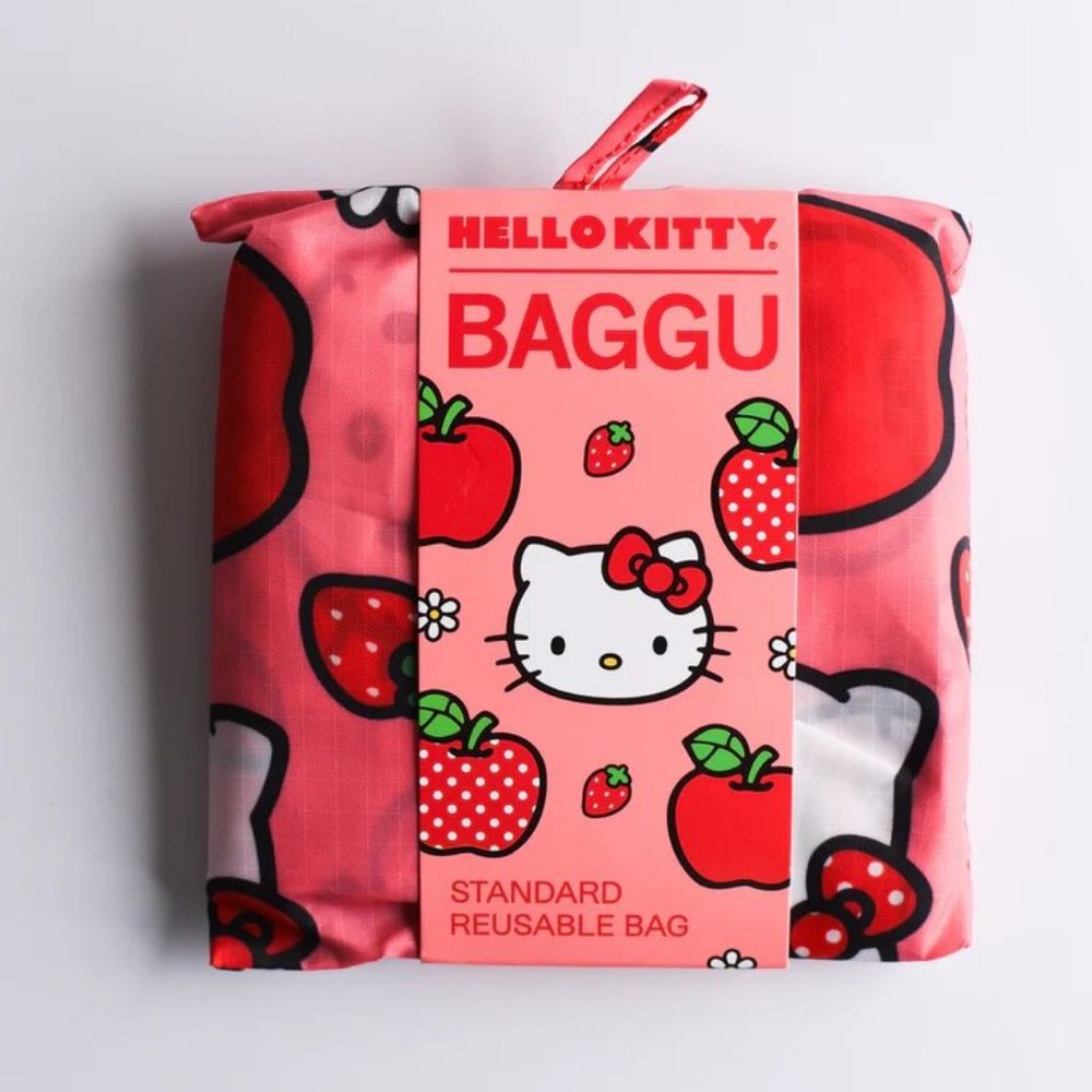 NWT Standard Baggu - Hello Kitty & Apple